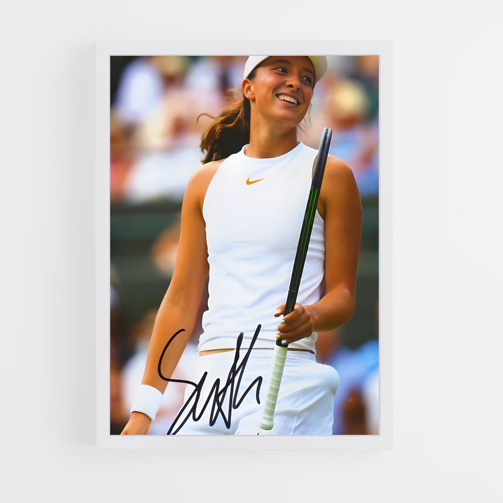Poster Iga de swiatek – affiche Tennis (vue 3)